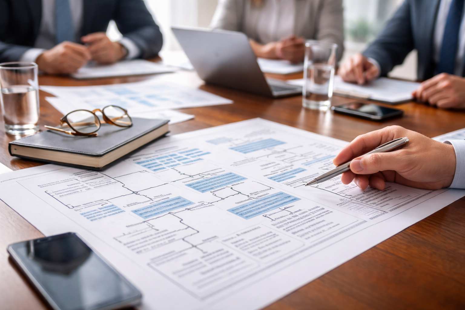 Symbolbild Umstrukturierungen und M&A